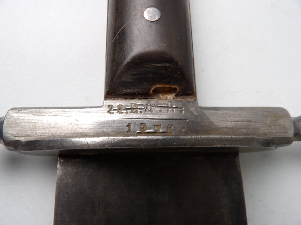 1876 Werndl Short Sword w/Scabbard