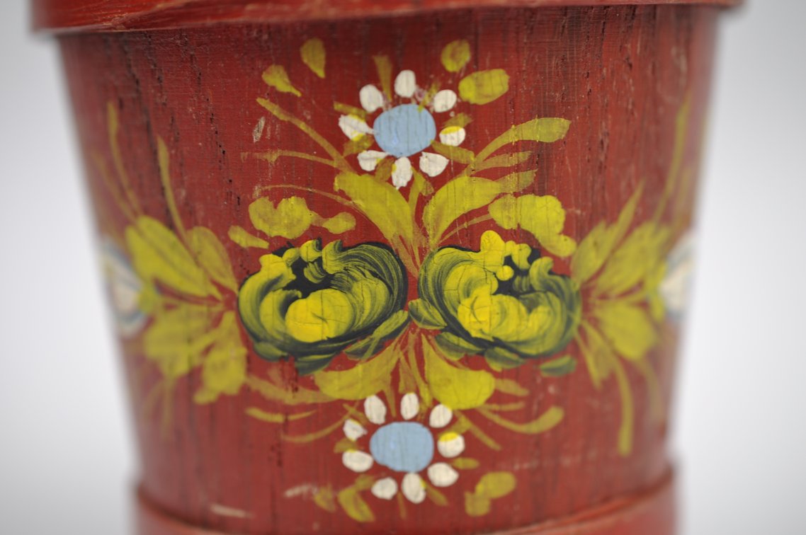 Wooden Wall Bucket Salesman Sample