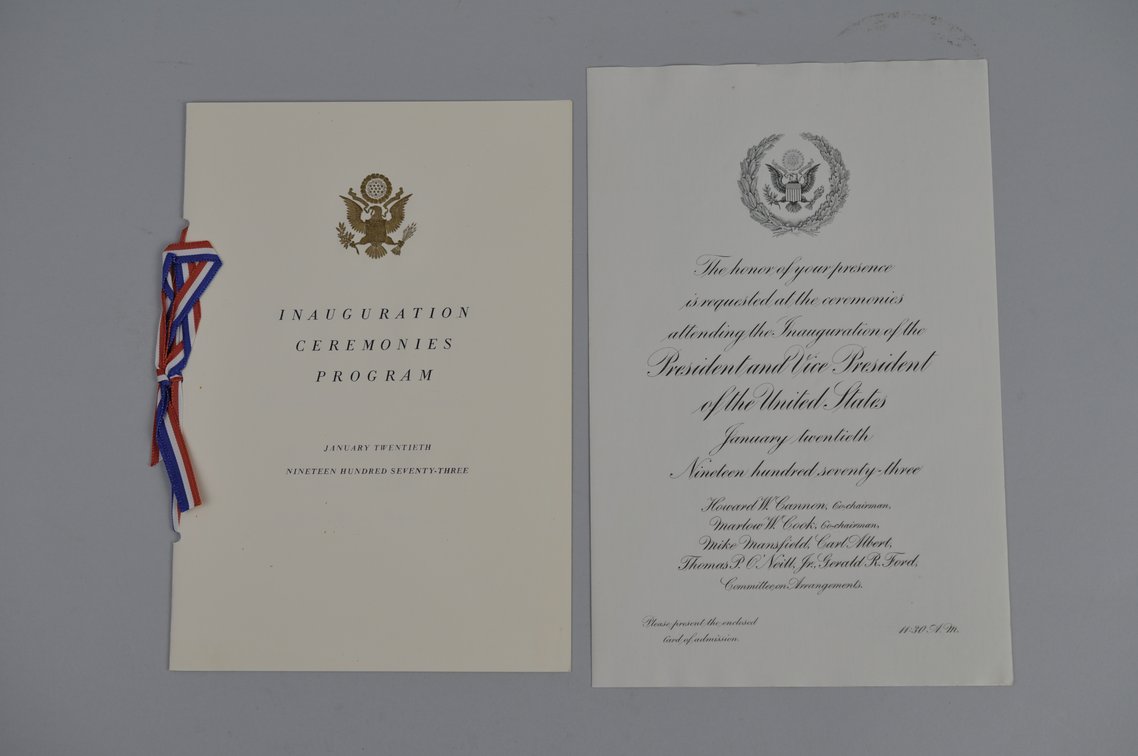 U.S. Presidential Inauguration Collection, 1949–2001