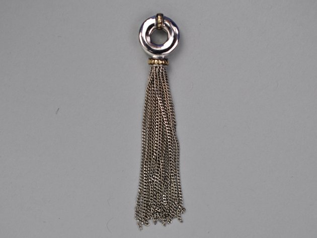 Sterling Silver 14K Gold Pendant