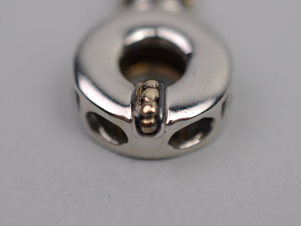 Sterling Silver 14K Gold Pendant