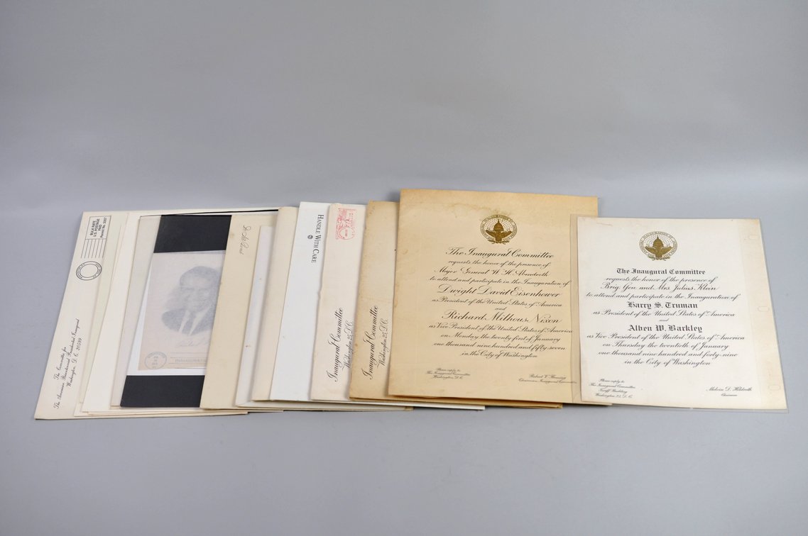 U.S. Presidential Inauguration Collection, 1949–2001