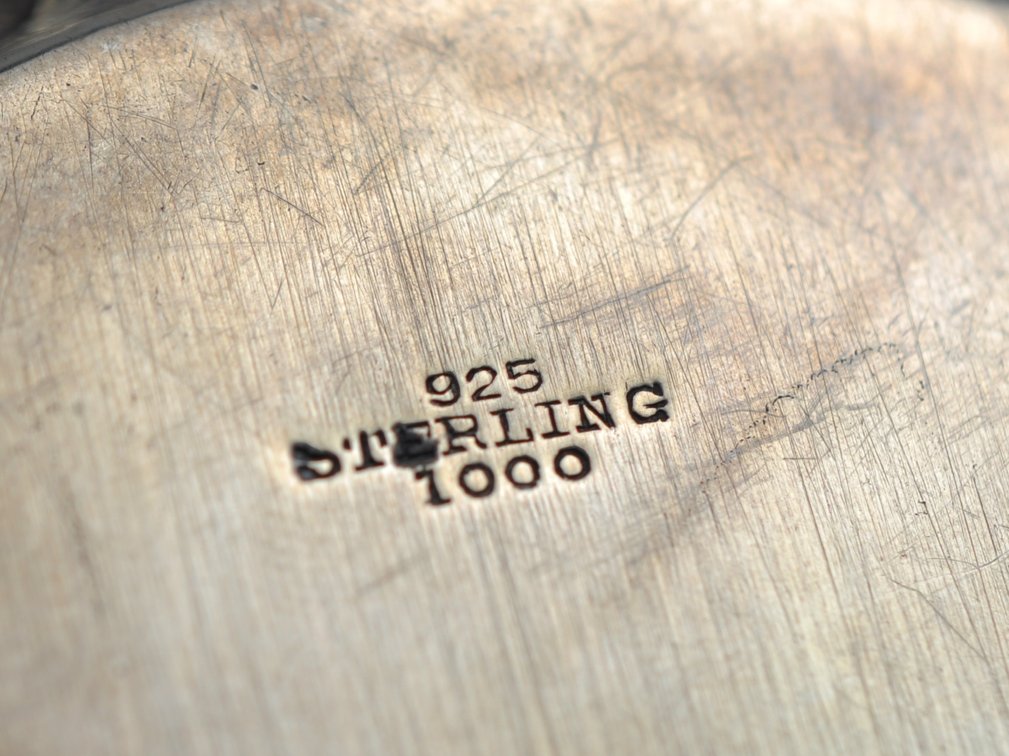 Baltimore Sterling Silver Floral Plate