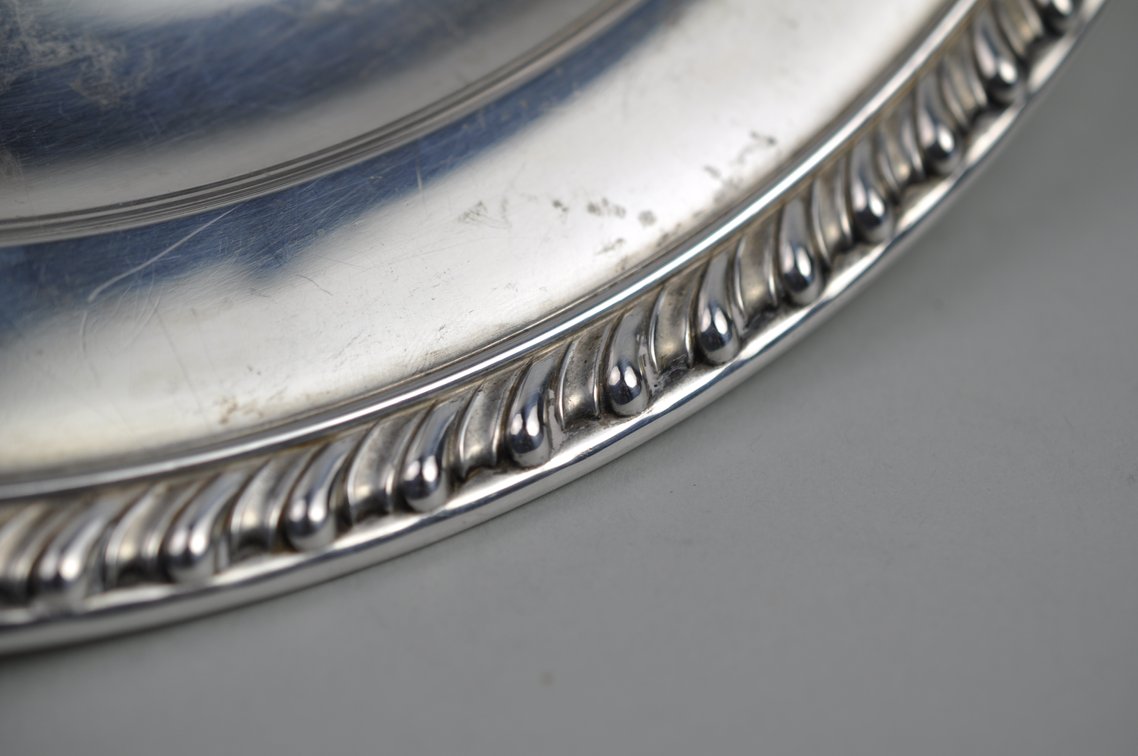 Wallace Sterling Silver Gadroon Platter Plate