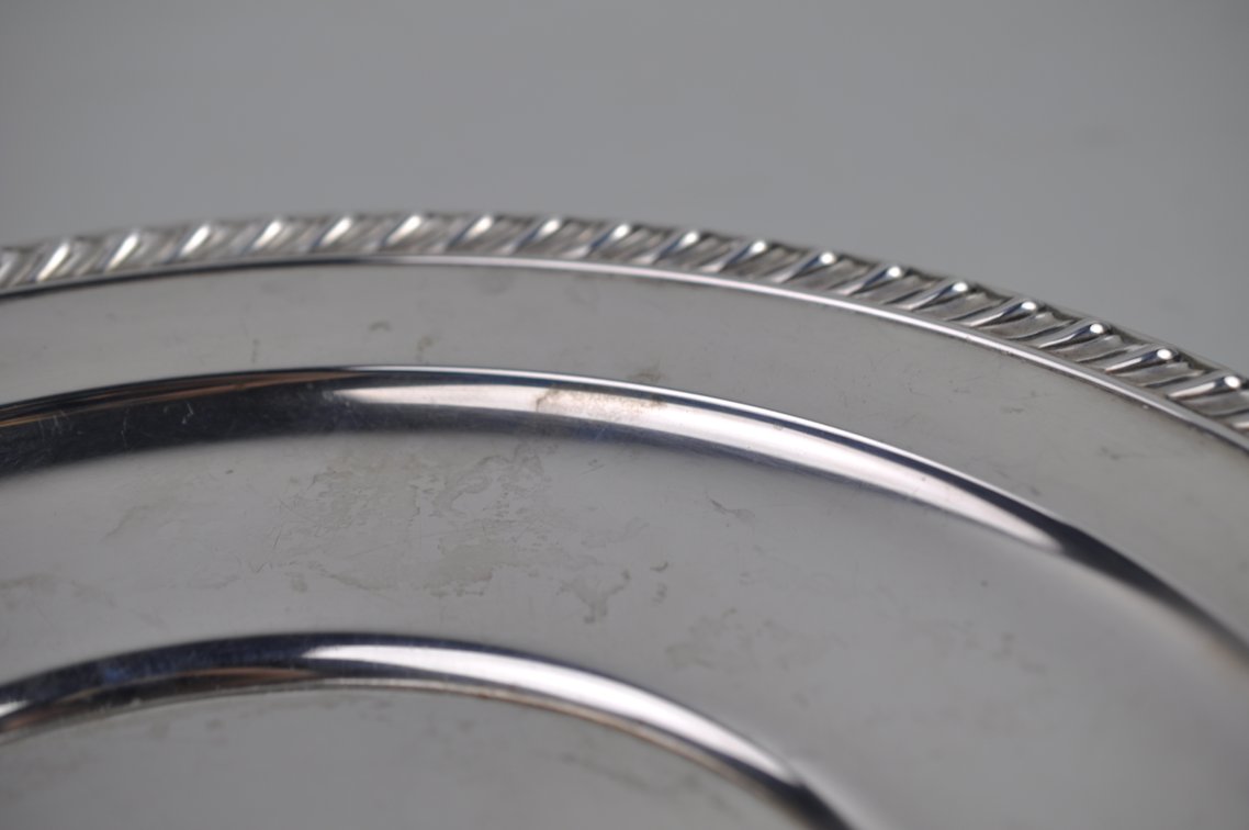 Wallace Sterling Silver Gadroon Platter Plate