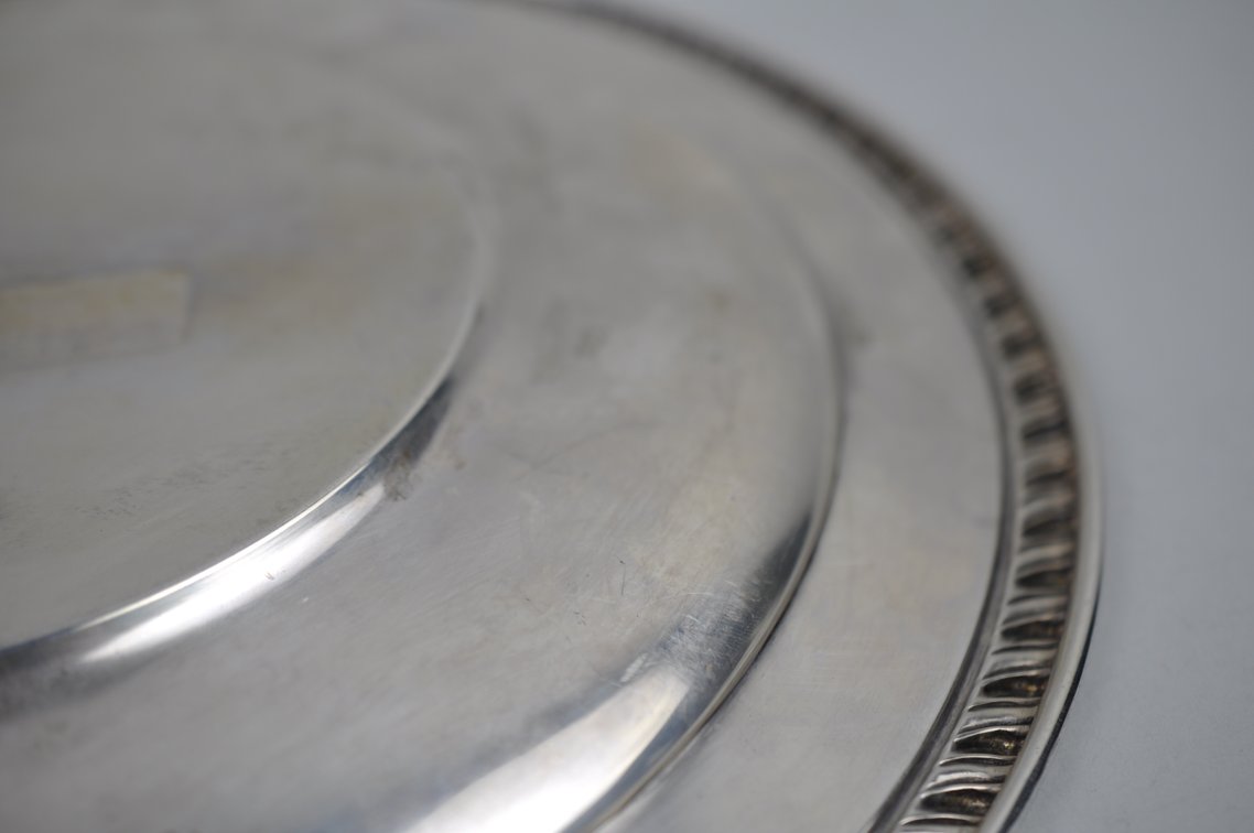 Wallace Sterling Silver Gadroon Platter Plate