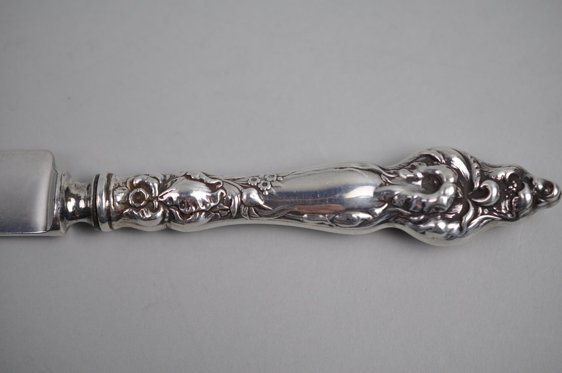 Reed & Barton Les Six Fleurs Sterling Service Set