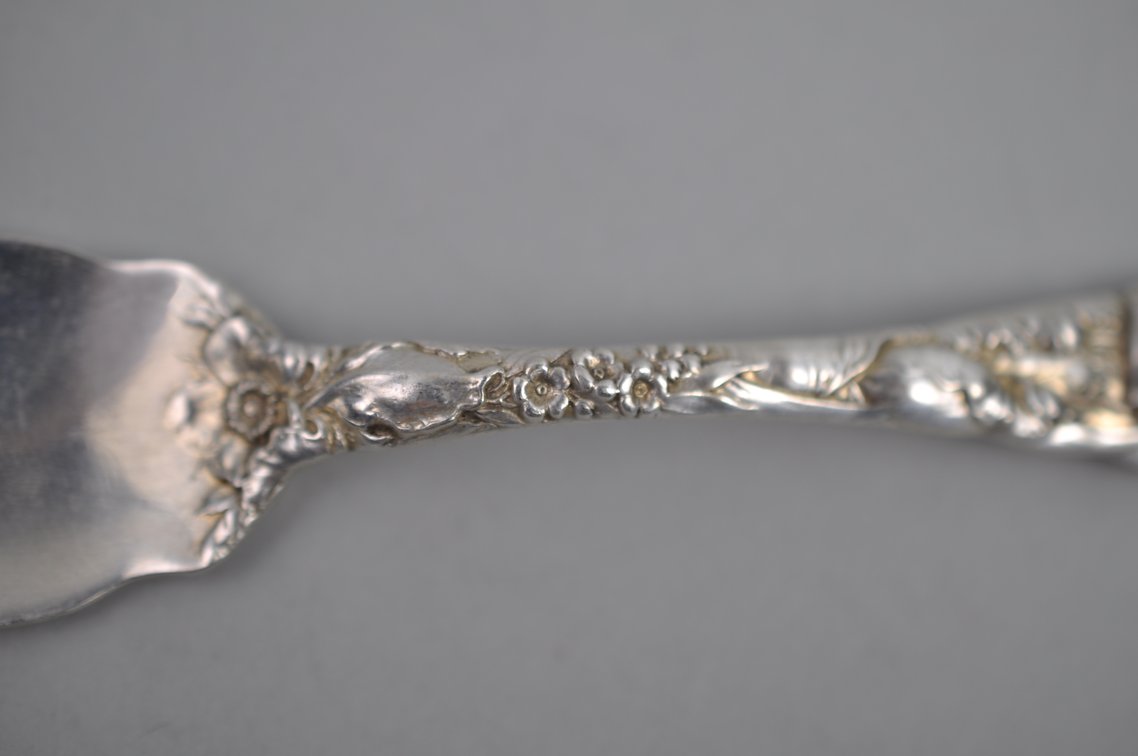 Reed & Barton Les Six Fleurs Sterling Salad Forks