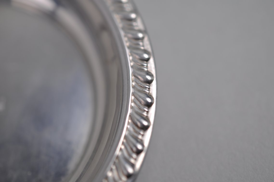 Preisner Sterling Silver Dish Set w/ Monogram