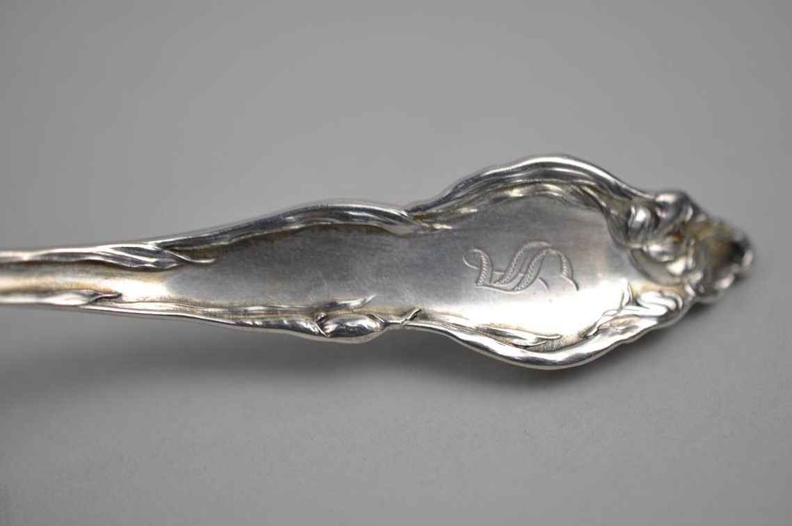 Reed & Barton Les Six Fleurs Sterling Ladle