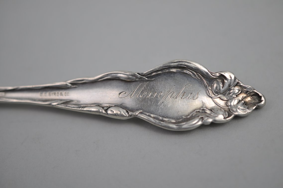 Reed & Barton Les Six Fleurs Sterling Berry Spoon