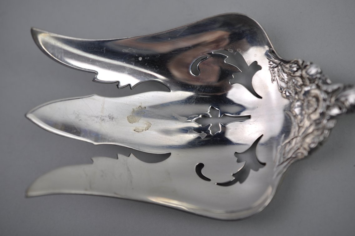 Reed & Barton Les Six Fleurs Sterling Serving Set