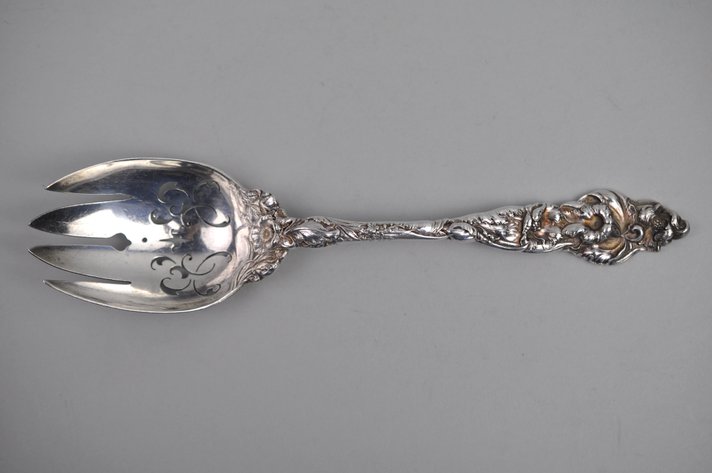 Reed & Barton Les Six Fleurs Salad Fork