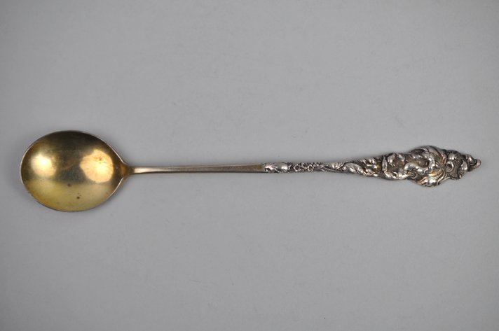 Reed & Barton Les Six Fleurs Sterling Chocolate Muddler