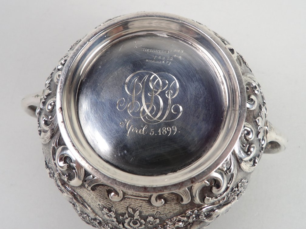 Tiffany & Co. Sterling Silver Sugar Bowl