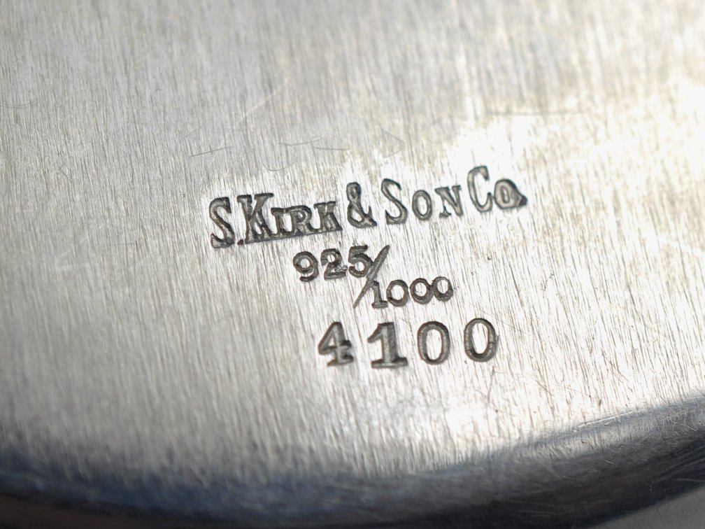 S. Kirk & Son Co Sterling Silver Plate Saucer