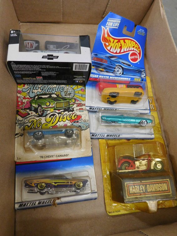 Assorted Die Cast Cars in Sealed Packages