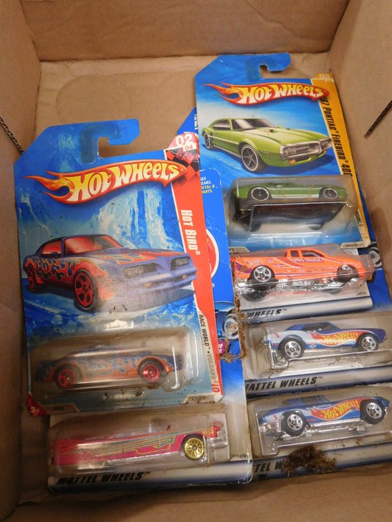 Six Hot Wheels Die Cast Cars, IN Sealed Packages
