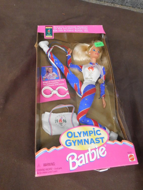 Olympic Gymnast Barbie Mattel 15123