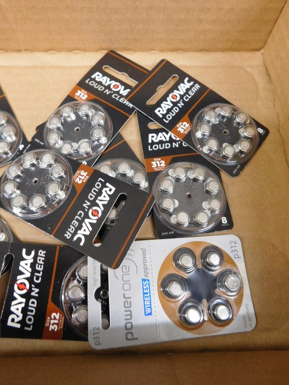 Rayovac Batteries 312, New in Package