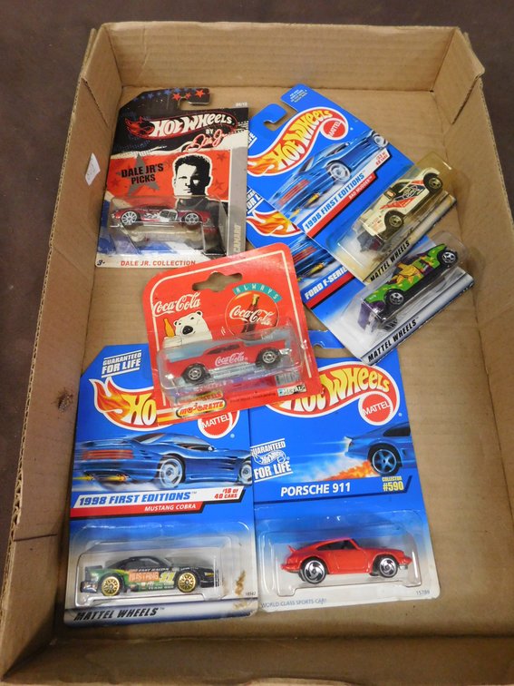 Assorted Hot Wheels Die Cast Cars, in Sealed Packages