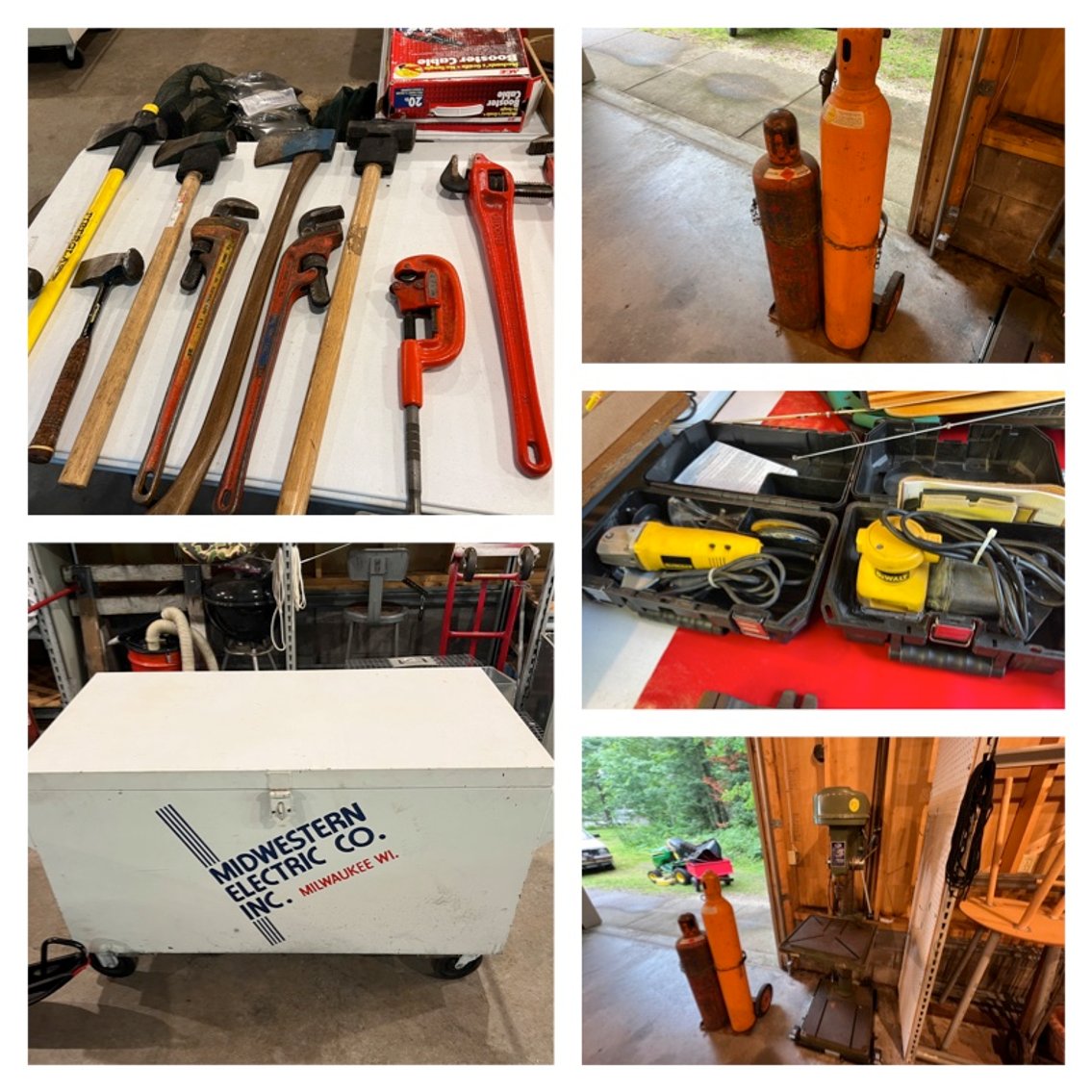 Image for Manitowish Waters July 28 ** Tools, Boats, Snowmobiles, SUV, Home Contents, Pool Table, Antiques, Sporting Goods & more!