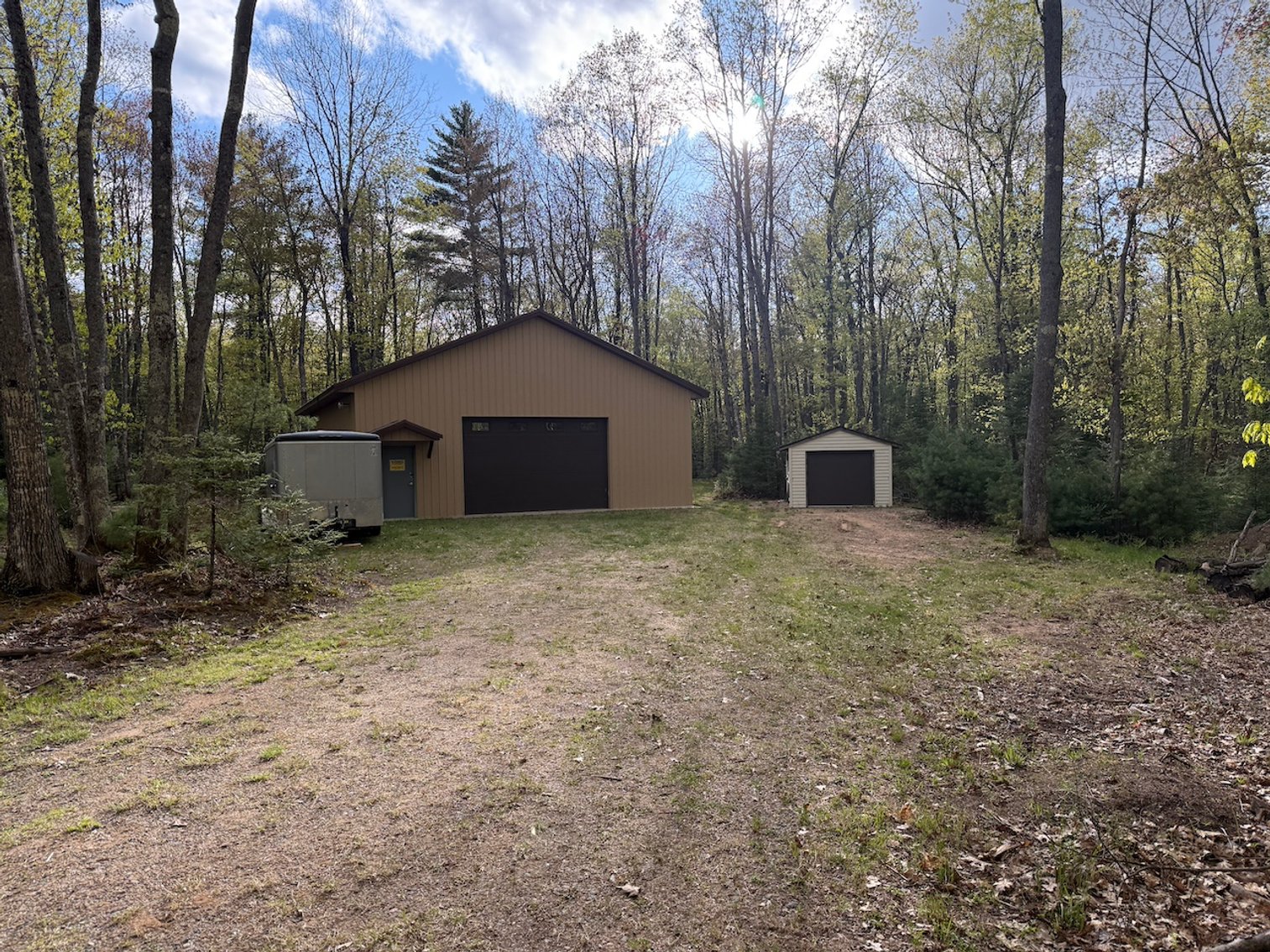 Image for Eagle River, WI *** Like New Pole Building and Cabin ** SOLD, SOLD, SOLD, SOLD