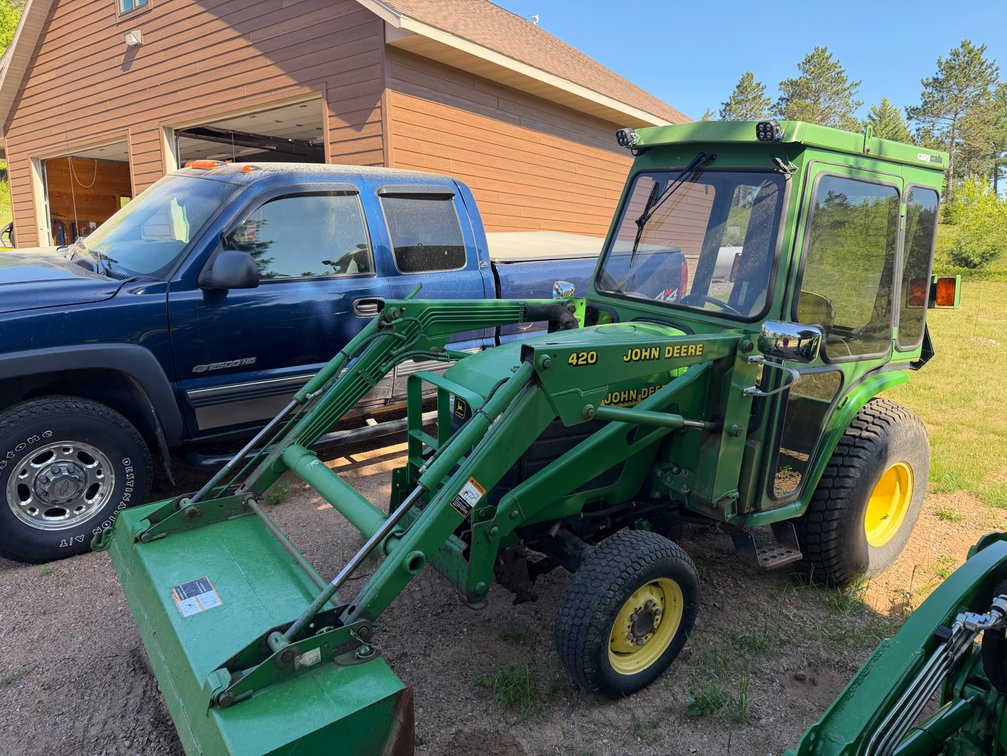 Image for Conover, WI ***JD Compact Tractor, Chevrolet Truck, Jeep Wrangler, Can AM UTV's, Ski Doo Snowmobile, Tools, Golf Cart & More!