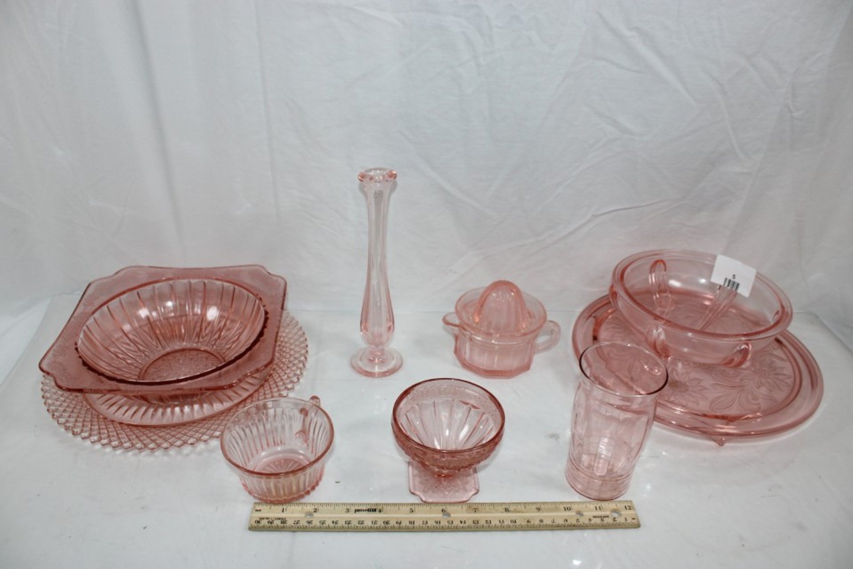 Image for Elegant Estate Auction – Sterling, Uranium & Depression Glass, Lenox, Fine Art, Antique Furniture, JD Mower, Tools & More