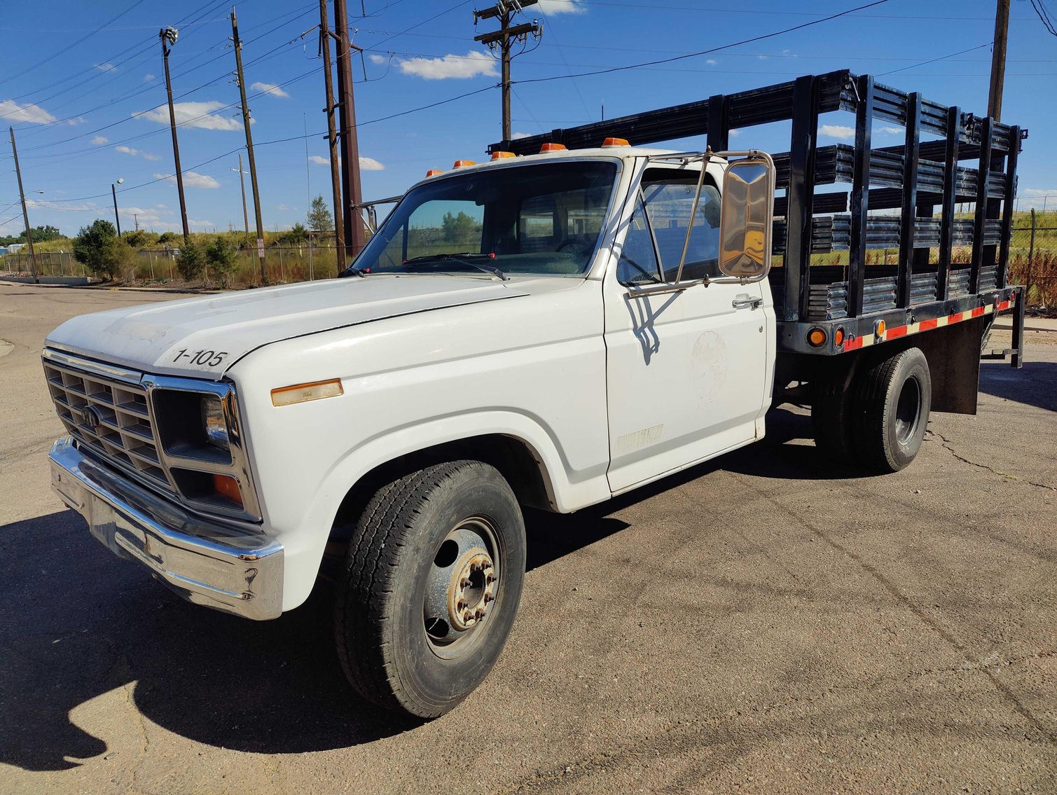 Image for DENVER PUBLIC SCHOOLS-(4) Bluebird Buses, 1982 Ford F350 Stakebed Truck
