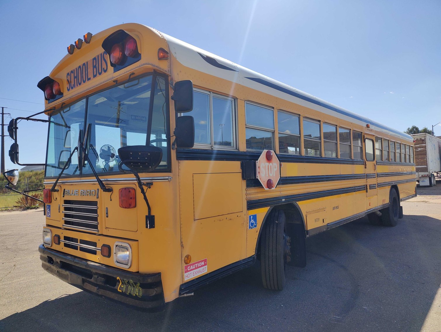 Image for DENVER PUBLIC SCHOOLS-(4) Bluebird Buses, 1982 Ford F350 Stakebed Truck