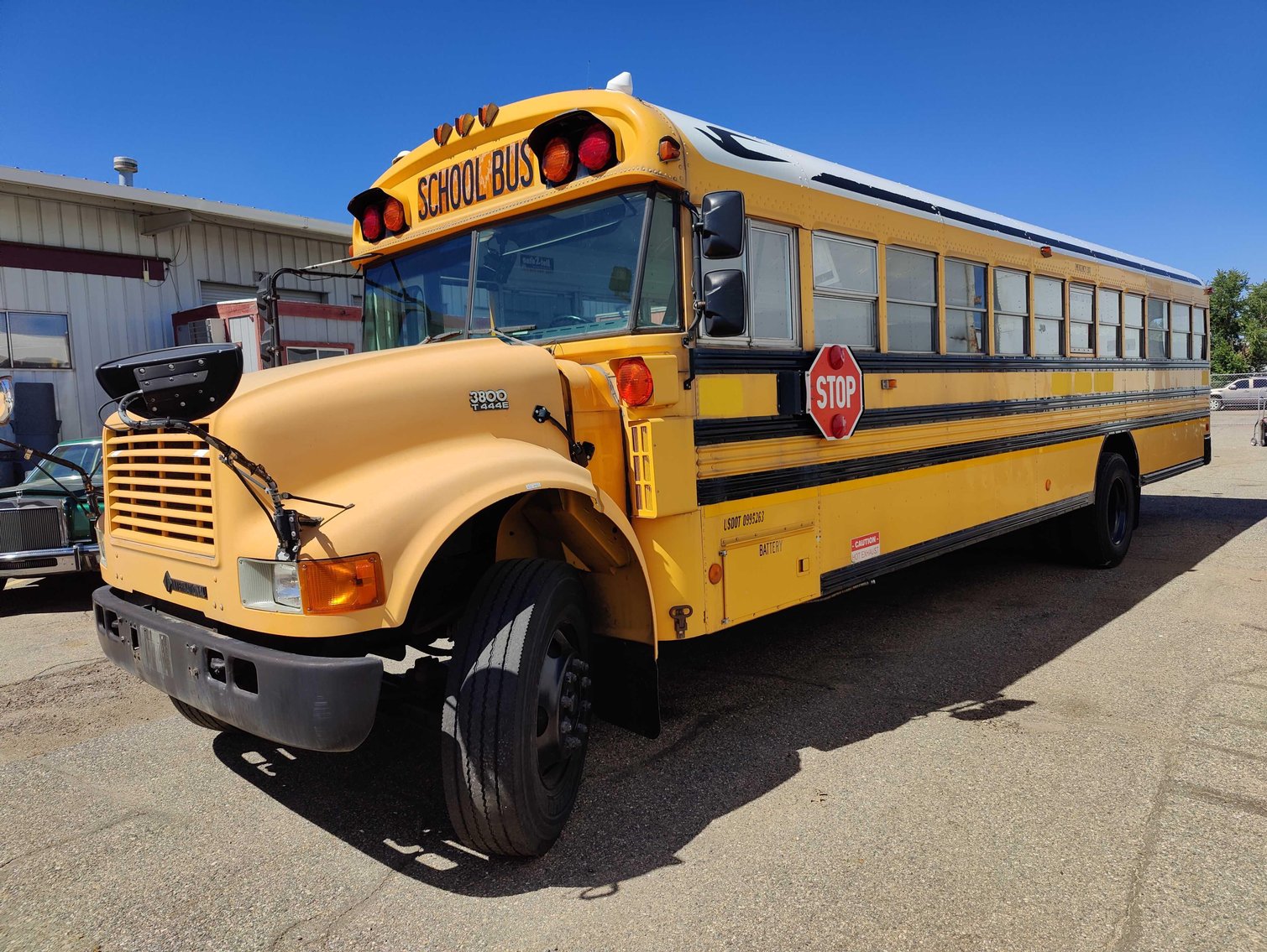 Image for DENVER PUBLIC SCHOOLS-(4) Bluebird Buses, 1982 Ford F350 Stakebed Truck