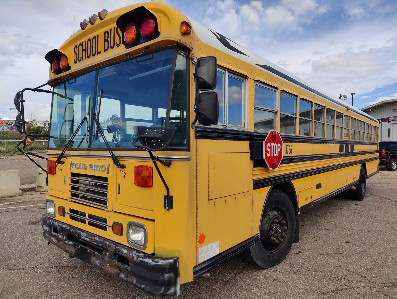 Image for DENVER PUBLIC SCHOOLS-(4) 2000 Bluebird 77 Passenger School Buses