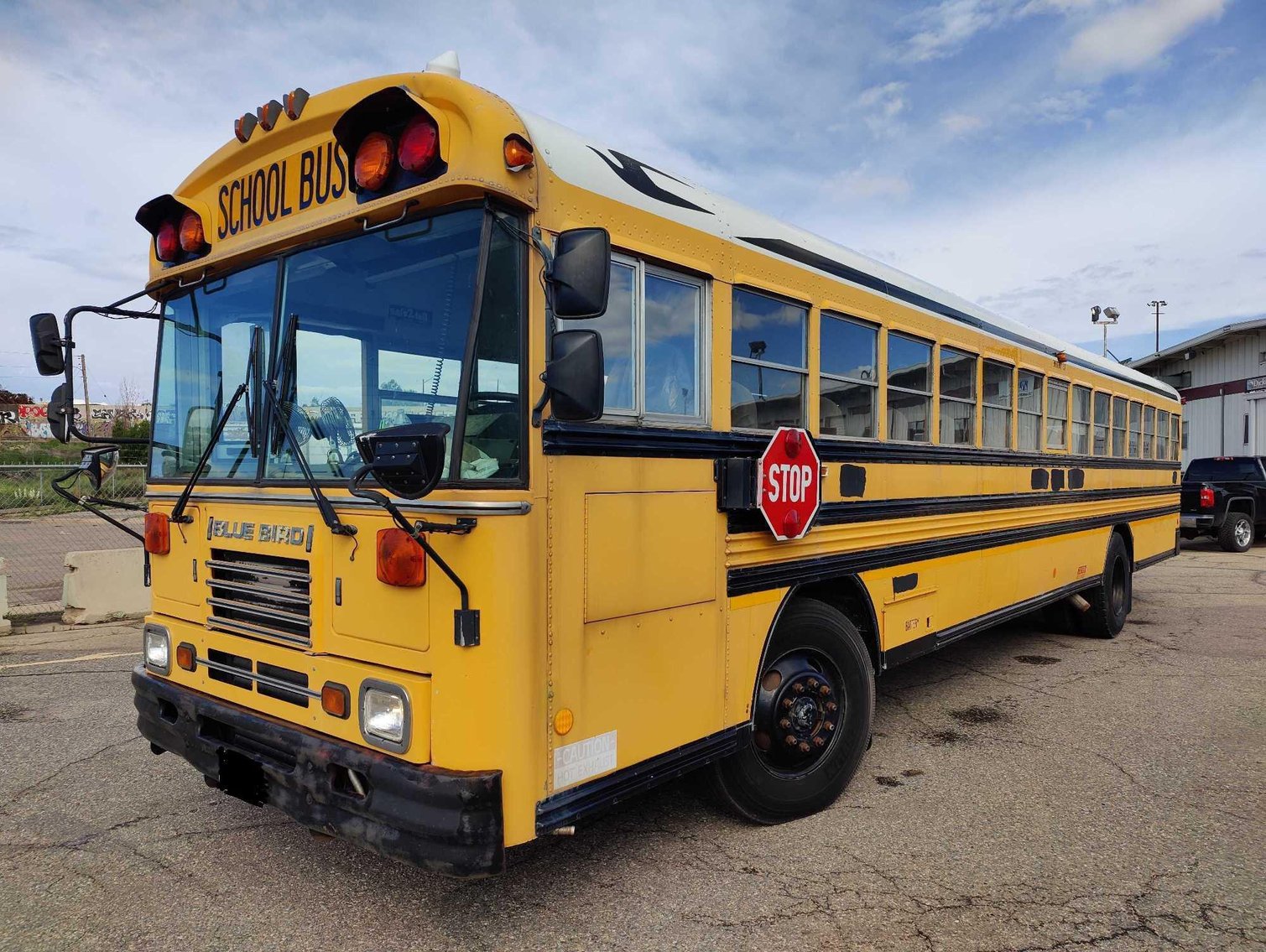 Image for DENVER PUBLIC SCHOOLS-(4) 2000 Bluebird 77 Passenger School Buses