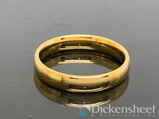 Image for Gold Tone Wedding Band