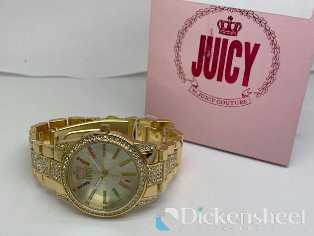 Image for Juicy Couture Gold Tone Women's Watch With Box