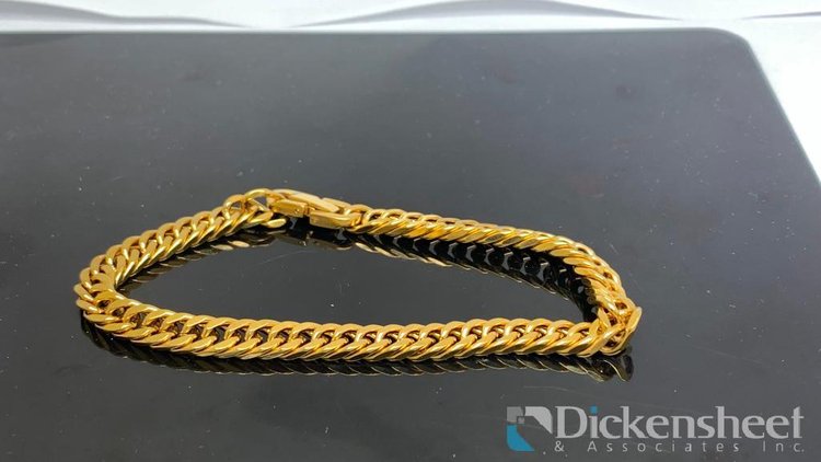 Image for Gold Tone Men's Bracelet
