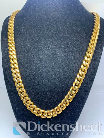 Image for Gold Tone Long Necklace