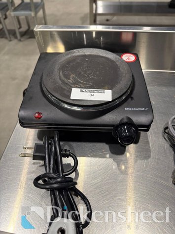 Image for ELITE GOURMET HOT PLATE