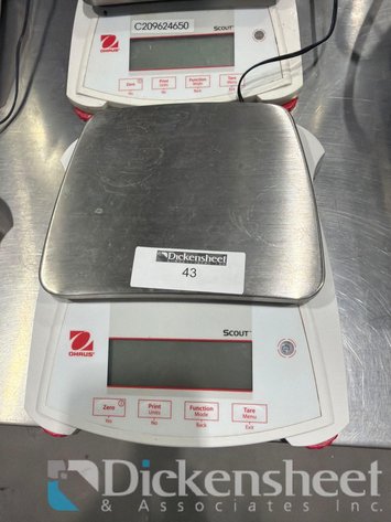 Image for OHAUS SCOUT SPX6201 BALANCE SCALE