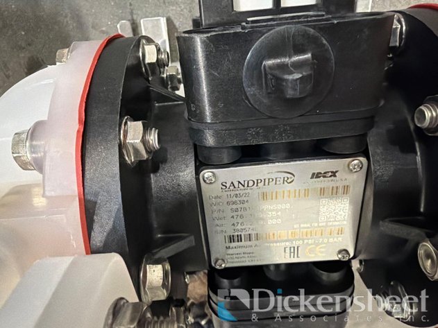 Image for 2022 SANDPIPER DOUBLE DIAPHRAGM PUMP