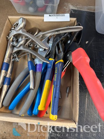 Image for LOT OF PLIERS & PUNCHES