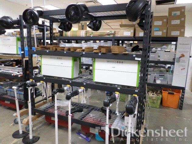Image for SHELVING UNIT WITH PNEUMATIC MOLDS