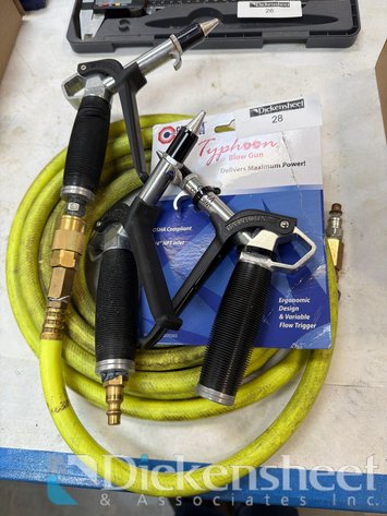 Image for AIR HOSE & (3) AIR BLOW GUNS