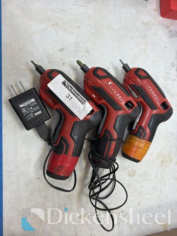 Image for (3) SKIL ELECTRIC DRIVERS