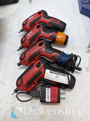 Image for (4) SKIL ELECTRIC DRIVERS