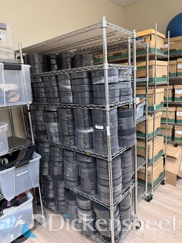 Image for CHROME METRO STYLE WIRE RACK ON CASTERS-approximate