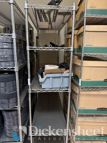 Image for CHROME METRO STYLE ADJUSTABLE WIRE RACK ON CASTERS