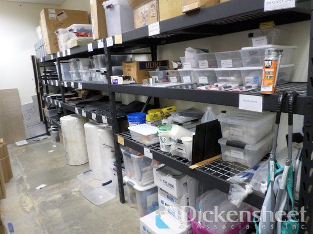 Image for PLASTIC BINS WITH OIL, VELCRO MAT, OTHER INVENTORY