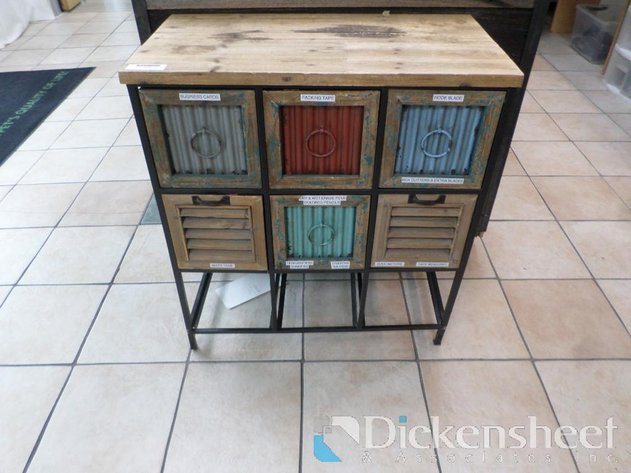 Image for COLORFUL DRAWER STORAGE CABINET